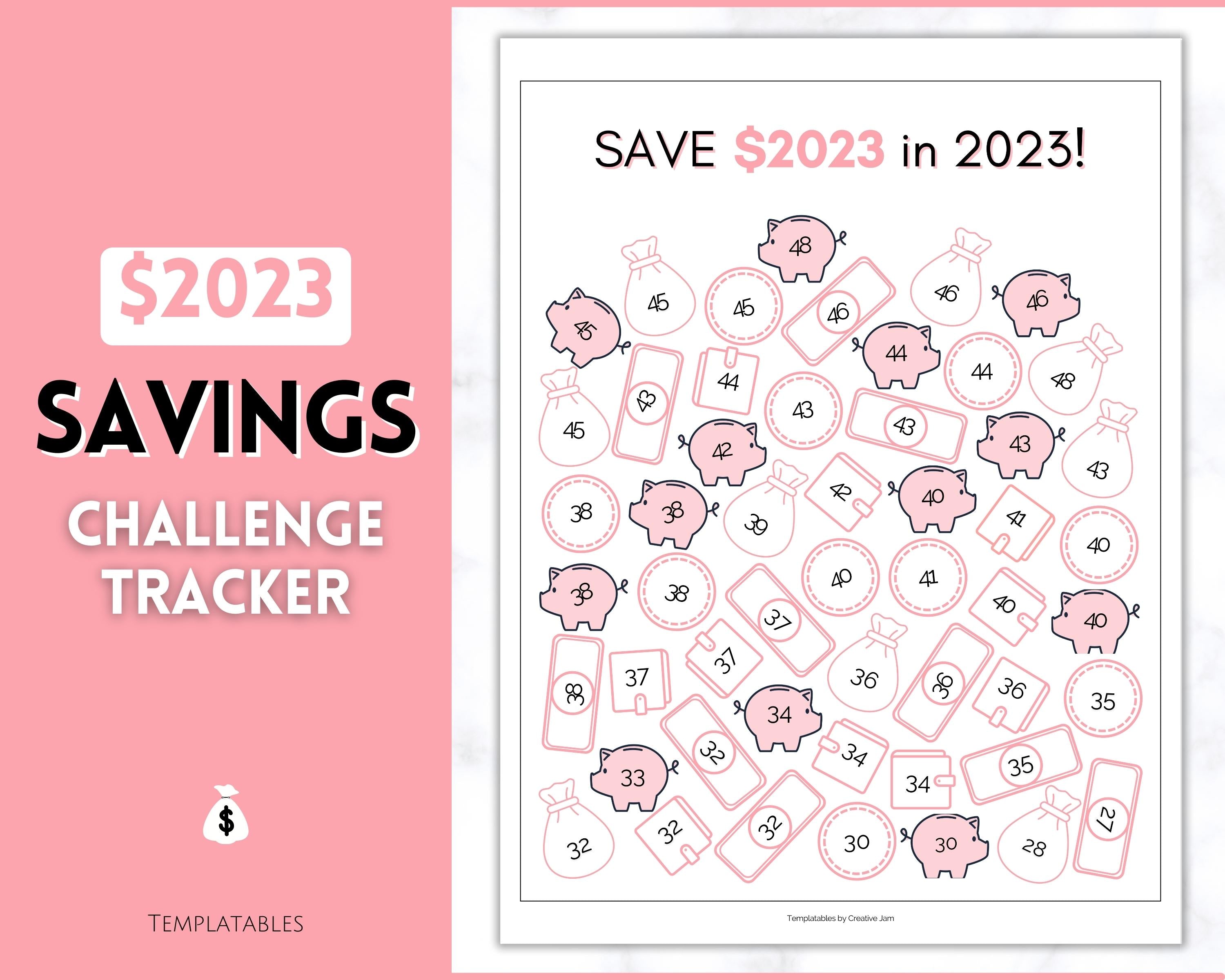 Savings Trackers - 27 FREE Printables