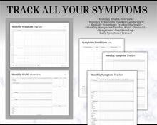 Load image into Gallery viewer, Caregiver Checklist Bundle | Includes Caregiver Daily Log, Elderly Caregiver planner, Nurse to do list, medical, pain medication, symptom trackers &amp; logbook
