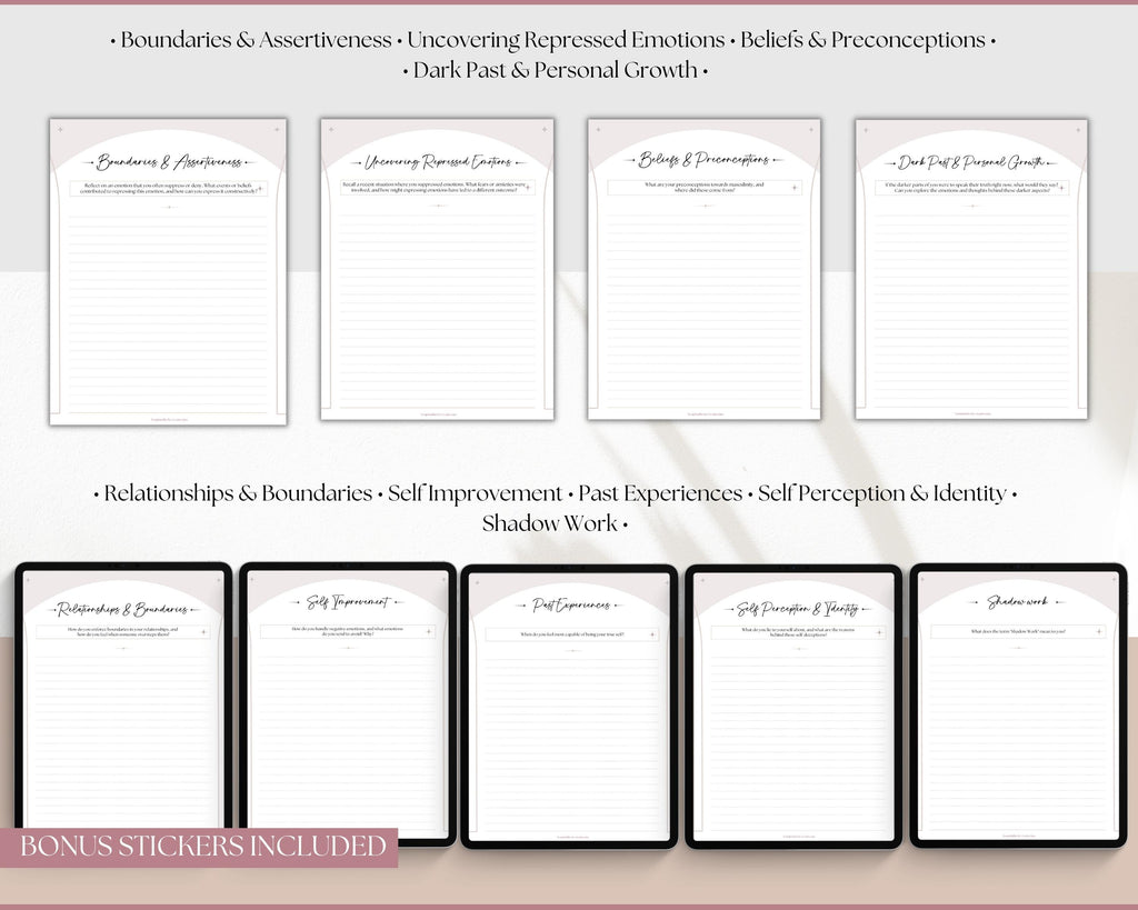 Shadow Work Journal Prompts Printable. Shadow Work Journal Prompts List.  Printable Digital Instant Download PDF -  Australia