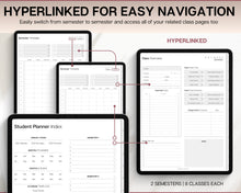 Load image into Gallery viewer, Digital Student 2024 - 2025 Academic Planner | Study Planner, College &amp; School Planner for GoodNotes &amp; iPad

