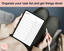 Load image into Gallery viewer, Digital To-Do List Template for iPad and GoodNotes - Streamline Your Productivity and Boost Efficiency with Prioritized Tasks, Brain Dumps, and Interactive Checkboxes
