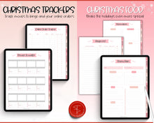 Load image into Gallery viewer, 2024 Digital Christmas Planner | Xmas Holiday Checklist, Shopping List, To Do List for GoodNotes &amp; iPad | Pink
