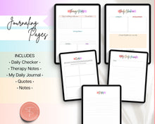 Load image into Gallery viewer, Self Therapy Journal! Your DIGITAL Self-Therapy Workbook, CBT, Guided Journal Prompts, Worksheets, Shadow Work, Mindfulness on GoodNotes and iPad | Pastel Briot
