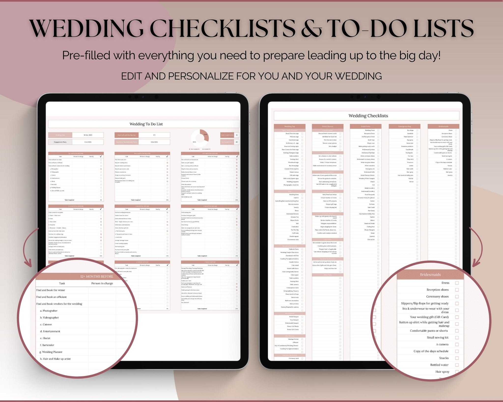 The Ultimate Wedding Budget Checklist