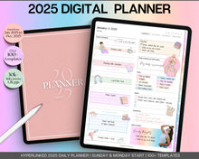 Load image into Gallery viewer, 2025 Colorful Digital Planner | Daily, Weekly, Monthly Planner for iPad &amp; GoodNotes
