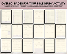 Load image into Gallery viewer, Digital Bible Study Guide | With Bible Study Journal Templates, Soap, Notes, Verse Mapping, Christian Prayer &amp; Bible Journaling | Perfect for GoodNotes &amp; iPad
