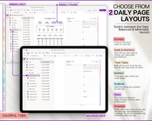 Load image into Gallery viewer, 2025 OneNote Digital Planner | OneNote Template for Daily, Weekly &amp; Monthly Planning | Colorful
