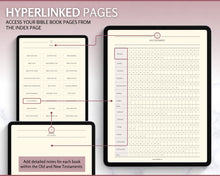 Load image into Gallery viewer, Digital Bible Study Guide | With Bible Study Journal Templates, Soap, Notes, Verse Mapping, Christian Prayer &amp; Bible Journaling | Perfect for GoodNotes &amp; iPad
