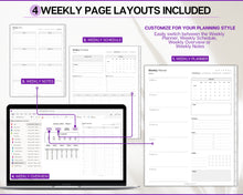 Load image into Gallery viewer, MID YEAR OneNote Planner | Includes 2024 Digital Planner, OneNote Template, Daily, Weekly, Monthly Planning for Windows, Adhd, | Perfect for Notebook &amp; One Note
