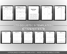 Load image into Gallery viewer, Brain Dump Planner for Kindle Scribe | With To Do List Printable, Digital ADHD Planner, Priority Matrix, Work &amp; Daily Productivity
