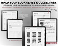 Load image into Gallery viewer, Digital Reading Journal | Templates made for the Kindle Scribe with Digital Reading Planner, Digital Book Journal, Reading Log, Book Tracker, Book Review
