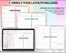 Load image into Gallery viewer, COLORFUL 2025 OneNote Planner | 2025 Digital Planner with OneNote Templates, Daily, Weekly &amp; Monthly | Perfect for Windows, Adhd, Notebook &amp; One Note | Colorful

