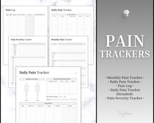 Load image into Gallery viewer, Caregiver Checklist Bundle | Includes Caregiver Daily Log, Elderly Caregiver planner, Nurse to do list, medical, pain medication, symptom trackers &amp; logbook
