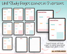 Load image into Gallery viewer, 2024 - 2025 Homeschool Digital GoodNotes Planner | iPad Lesson Plan Template for Home School Teacher
