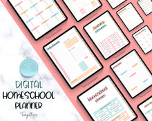 Load image into Gallery viewer, 2024 - 2025 Homeschool Digital GoodNotes Planner | iPad Lesson Plan Template for Home School Teacher
