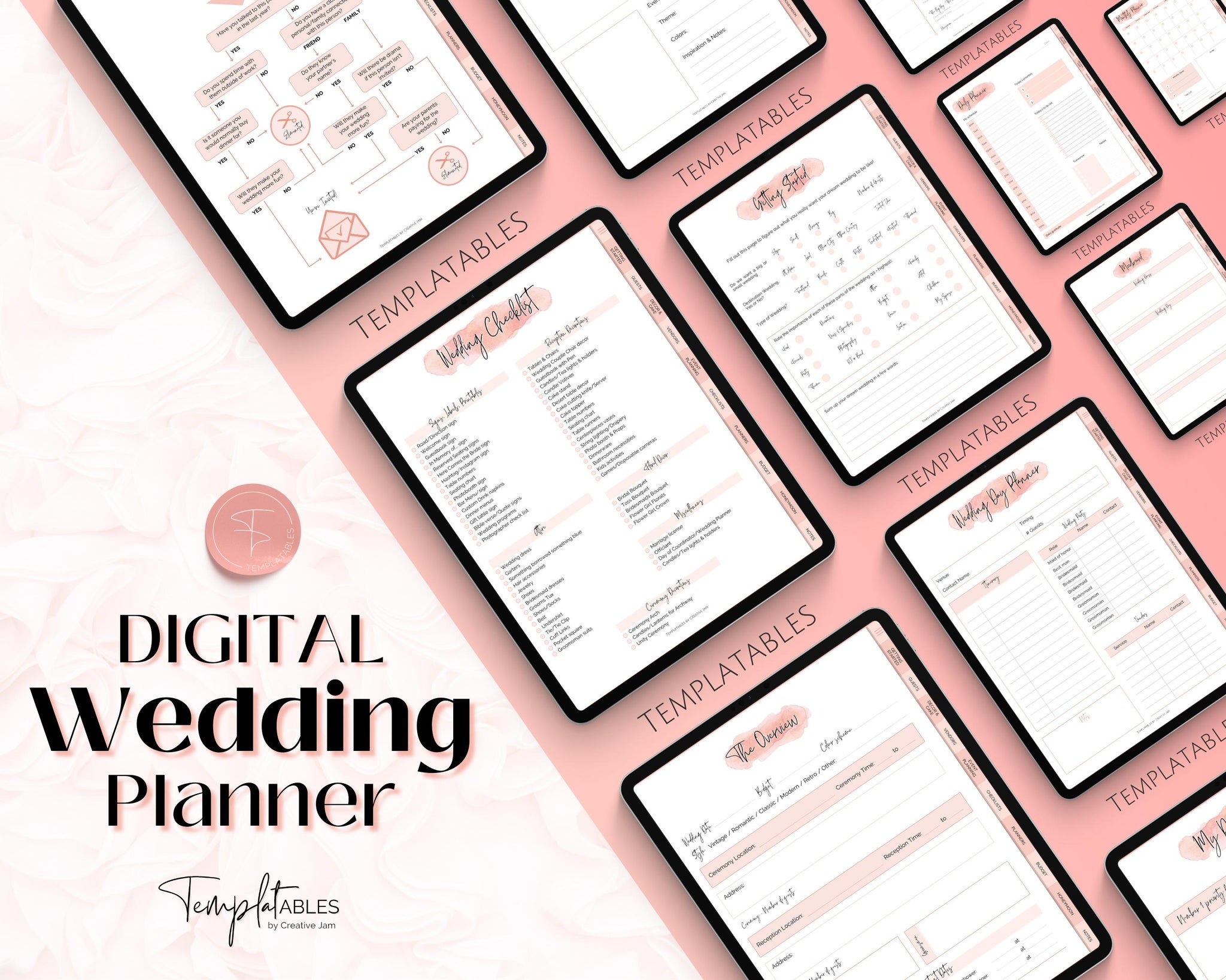 Digital Ultimate Wedding Planner for iPad