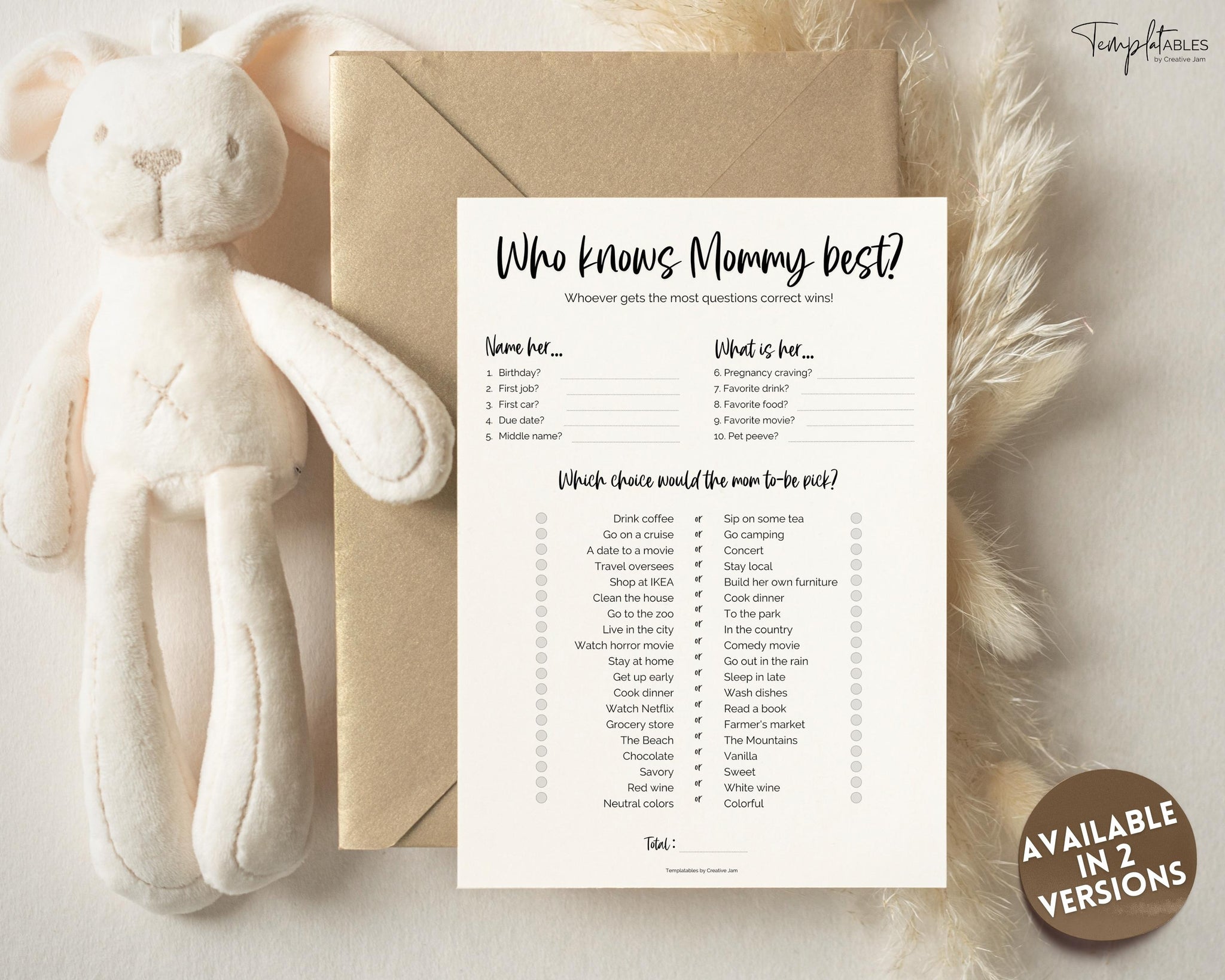 65+ Fun Baby Shower Trivia Questions to Use at Your Next Baby Shower {with  free printable} - Mommy on Purpose