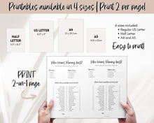 Load image into Gallery viewer, Who knows Mommy Best? Baby Shower Games Printable | Trivia Activity for Woodland, Boho, Neutral Theme Baby Showers
