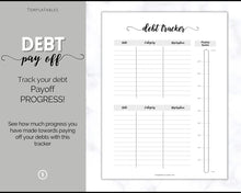 Load image into Gallery viewer, DEBT TRACKER, Debt Snowball, Debt Payoff Tracker Printable | Dave Ramsey Debt Free Tracker | Swash
