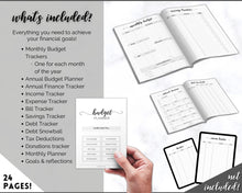 Load image into Gallery viewer, DEBT TRACKER, Debt Snowball, Debt Payoff Tracker Printable | Dave Ramsey Debt Free Tracker | Swash
