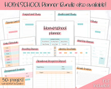 Load image into Gallery viewer, FREE - Weekly Timetable, Homeschool, To Do List Printable, Undated Schedule, Productivity Template | Colorful Sky
