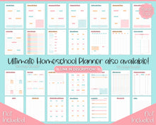 Load image into Gallery viewer, FREE - Weekly Timetable, Homeschool, To Do List Printable, Undated Schedule, Productivity Template | Colorful Sky
