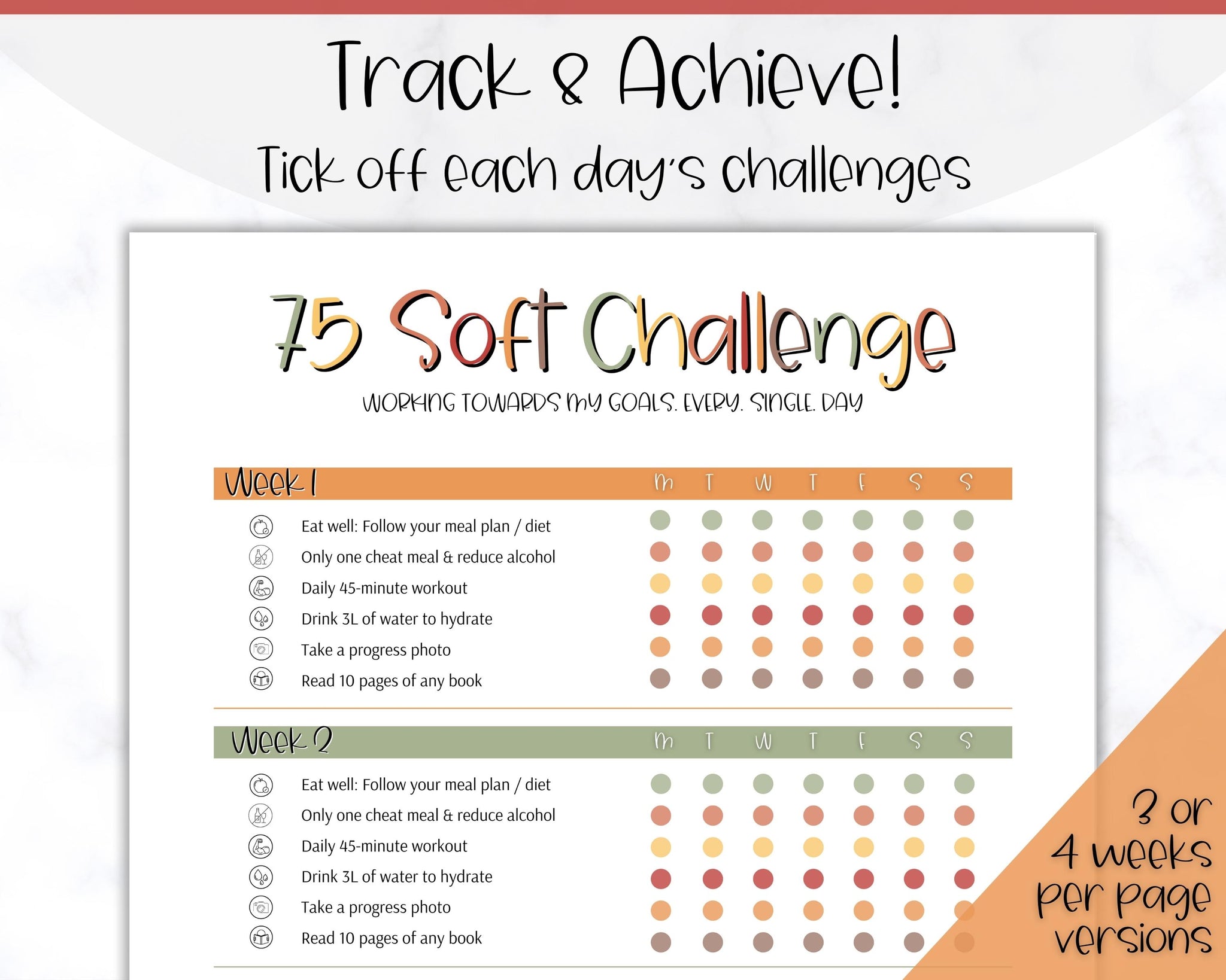 75 Soft Challenge Meal Plan Ideas, Food List & Recipes – 75 Soft