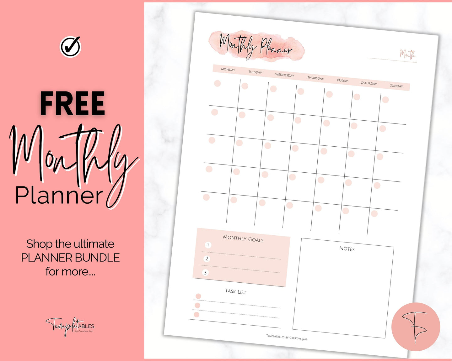 free-monthly-planner-printable-to-do-list-watercolor-pink