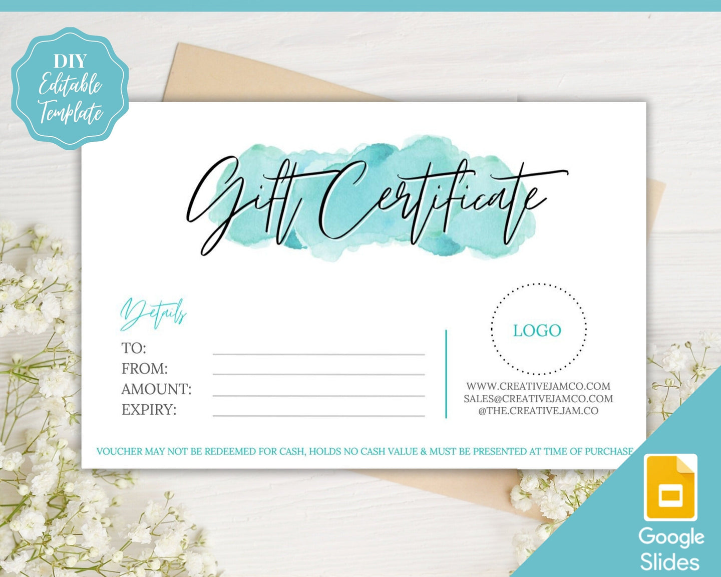 Gift Voucher, Gift Certificate Template. Editable Gift Card template, DIY Shop Voucher Template. DIY Coupons for last minute gift. Editable | Style 13