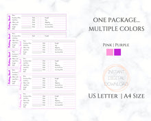 Load image into Gallery viewer, Inventory Picking Sheet for Poshmark, eBay, Etsy Amazon Sellers. Printable Template for small business and online stores Track vintage items
