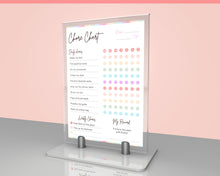 Load image into Gallery viewer, Reward Chart for Kids, Girls Chore Chart Template, Editable Chore Chart Printable, Daily &amp; Weekly Chores, Responsibility, Behavior, Routine - Colorful
