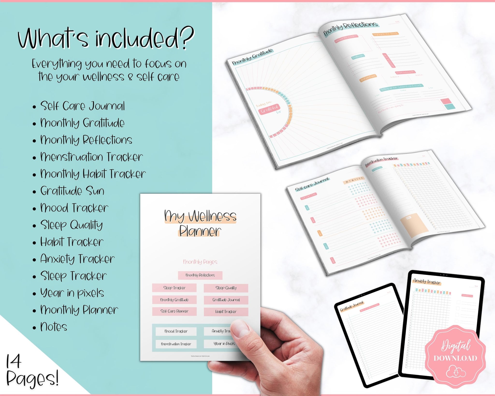Wellness Journal Ideas for Positive Health and Wellbeing