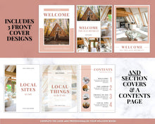 Load image into Gallery viewer, Welcome Book Template, Airbnb Welcome Guide, Editable Canva Air bnb House manual, Superhost eBook, Host signs, Signage, VRBO Vacation Rental | Brown Style 2
