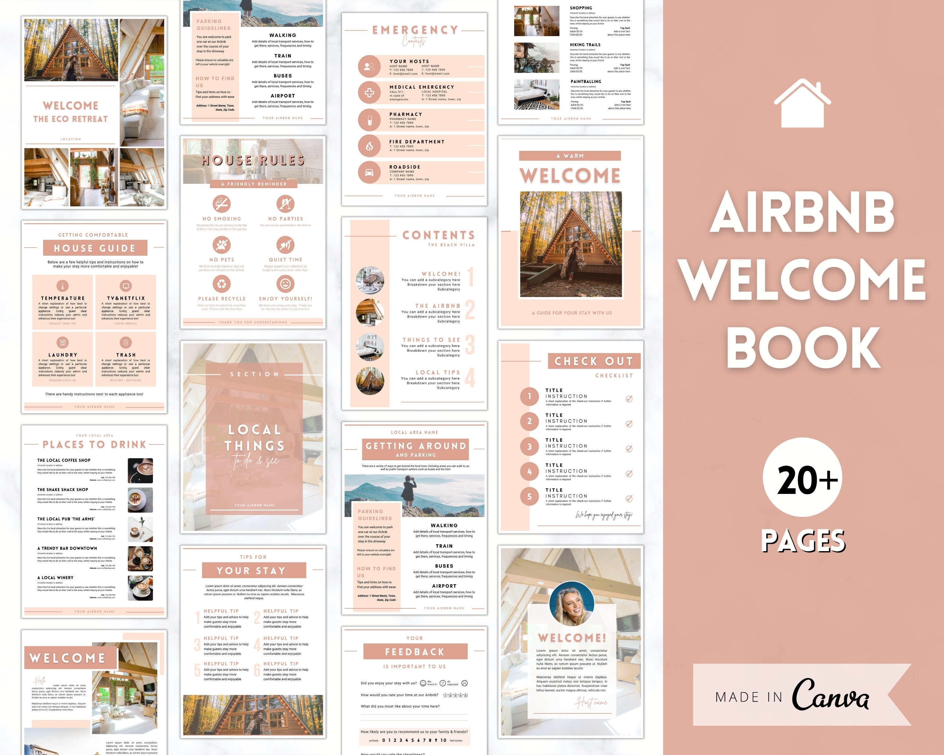 Kindle online PDF Welcome Guest Book for Vacation Home, Visitor